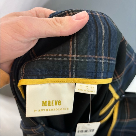 Maeve by Anthropologie Bernadette Buttondown Belted Pencil Skirt Size 6 NWT - Picture 6 of 6